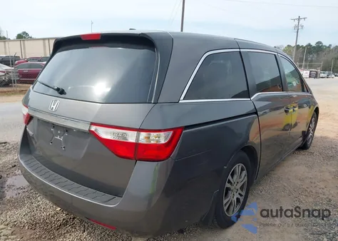 2012 Honda Odyssey Ex-L from USA, damaged, VIN 5FNRL5H64CB126954